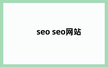 seo seo网站